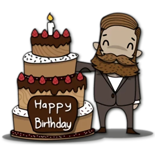 vektor kue, ulang tahun, pola kue, happy birthday, happy birthday card