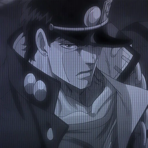 jotaro, джотаро, джотаро куджо, джотаро смеется, джоджо дзётаро кудзё