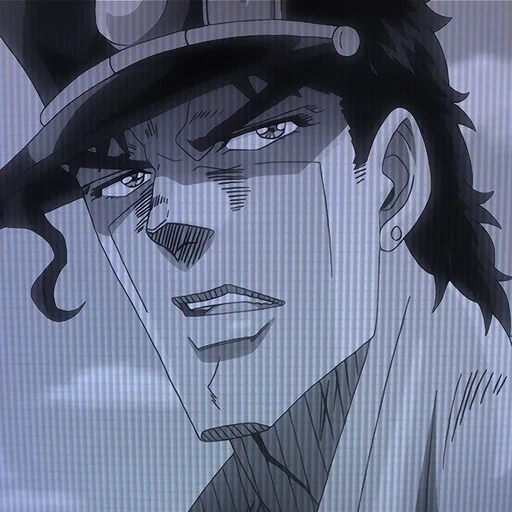 jotaro, джотаро, жожо джотаро, 300 sad джоджо, джотаро куджо злой