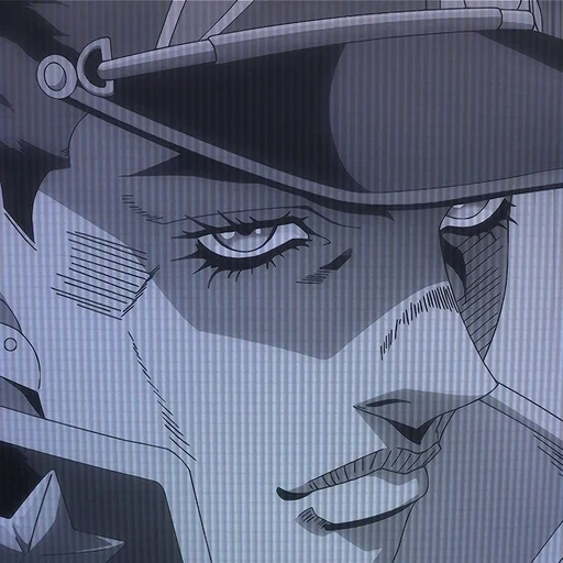 аниме, jotaro, джотаро, аниме персонажи, джотаро куджо эстетика