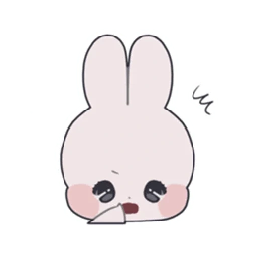 bunny, rabbit, line bunny, cute drawings, cute animals