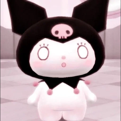 anime amino, kätzchen mit schwarzem reis, schwarzer reis tririo kollision, schwarze mi helo kätzchen, kuromi hallo kitty anime