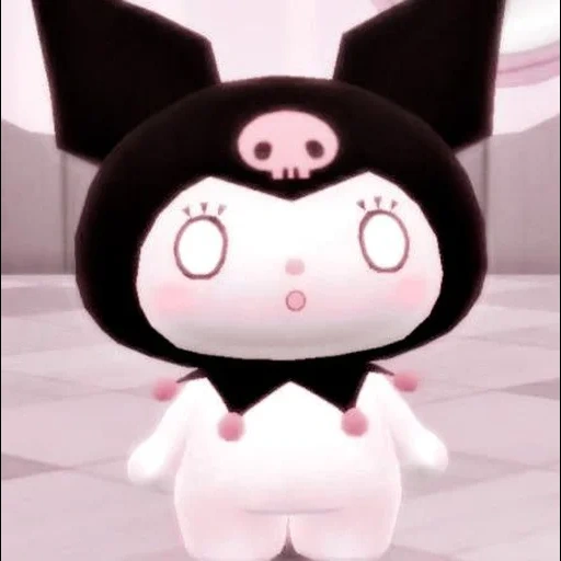 amino, gatito de arroz negro, colisión de tres millas de arroz negro, gatito negro mihallo, animación kuromi hello kitty