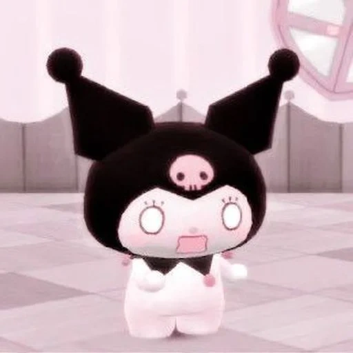 kuromi, gatito de arroz negro, kuromi tomototoru, mymelody y kuromi, mymelody hello kitty