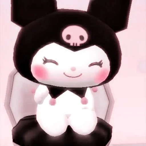 animação, kuromi, animação fora de sichuan, hello kitty hello kitty, animação kuromi hello kitty