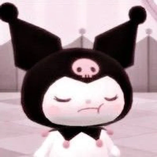 kuromi, kuromi sanrio, kuromi tomotoru, kuromi aesthetic, hello kitty kuromi melodi