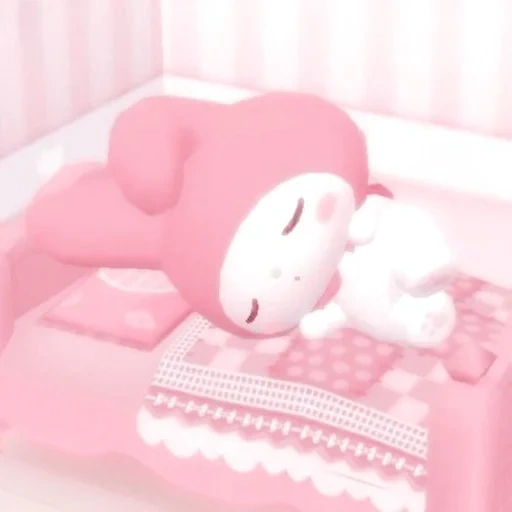 sanrio, my melody, hello kitty, melody hello kitty, aesthetic hello kitty