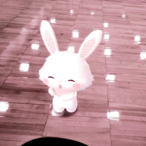 conejo, conejo lindo, conejo blanco, anna white bunny, animación de conejo meng meng