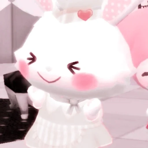 mainan, anime lucu, kuromi tomotoru, cinnamoroll tomotoru, jevelpet ruby rabbit