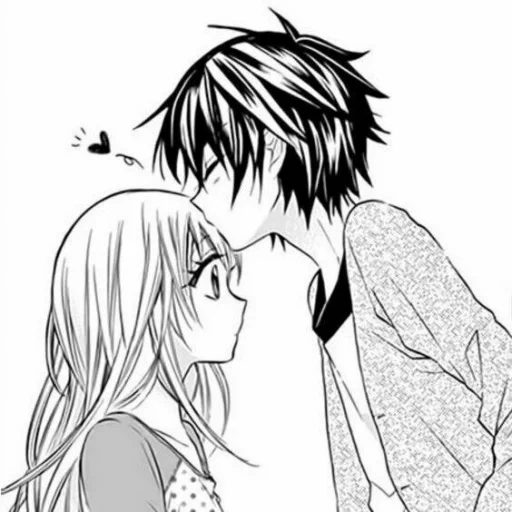 manga, manga of a couple, a pair of manga, anime cute couples, anime pairs of manga