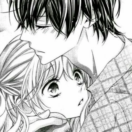 manga of a couple, a pair of manga, manga kiss, anime pairs of manga, anime manga romance