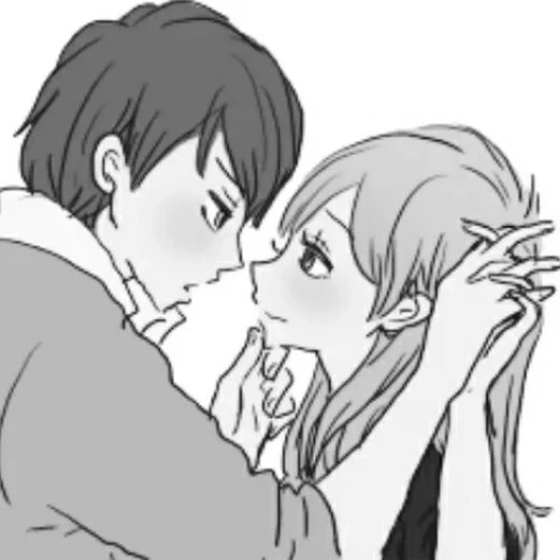 anime manga, anime love, anime drawings, lovely anime couples, drawings of anime love