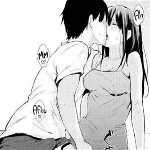 anime pair, anime couples, anime manga, napata manga, anime manga romance