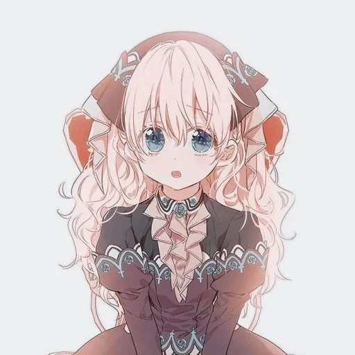 animação, arte de animação, menina anime, personagem de anime, princesa de arte anime