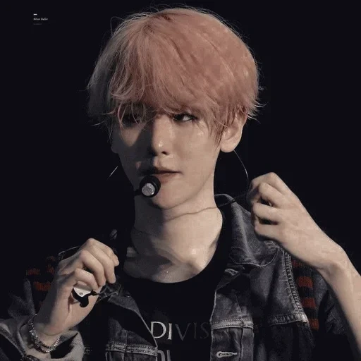 pak chanyeol, baekhen evil, baekhyun exo, baekhyun rose, baekhyun baekhyun 백현