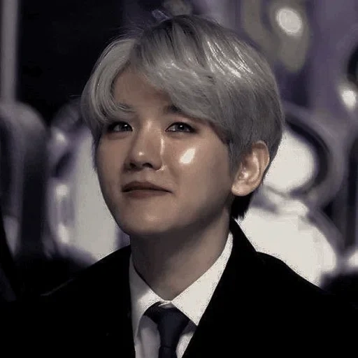 i capelli, baixing, park chang-yeong, exo baekhyun, capelli neri