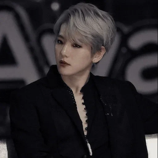 beun bekhyun, ben bekhen, baekhyun exo, this moment, ben baekhen blond