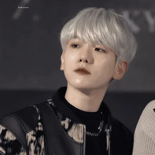 pak chanyeol, baekhyun exo, baekhyun 2020, benn bekhyun girl, baekhyun white hair