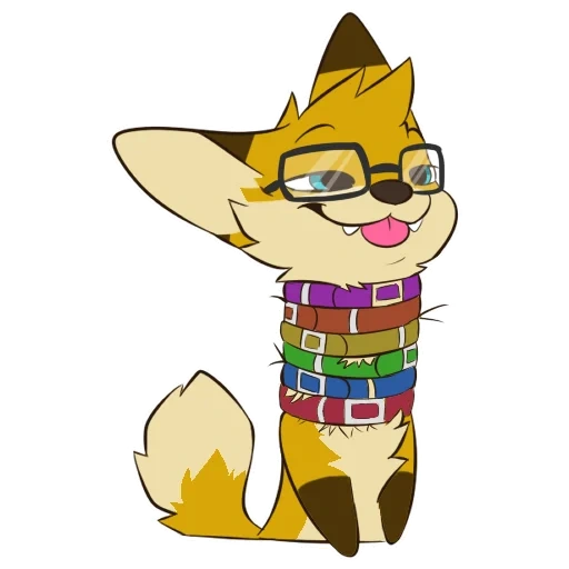 animación, frey fox, fox zorro, snapmy choker, atsu fawx pack