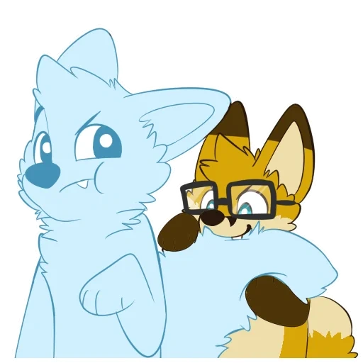 raposa, anime, peludo, foxy furri, personagens peludos