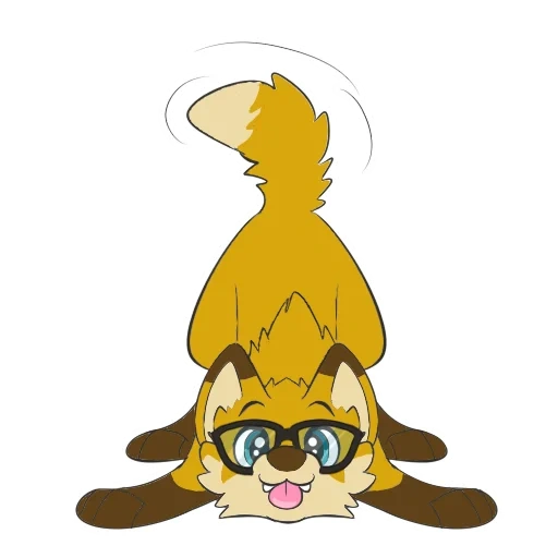 gato, raposa, gatos, gatos, personagens peludos