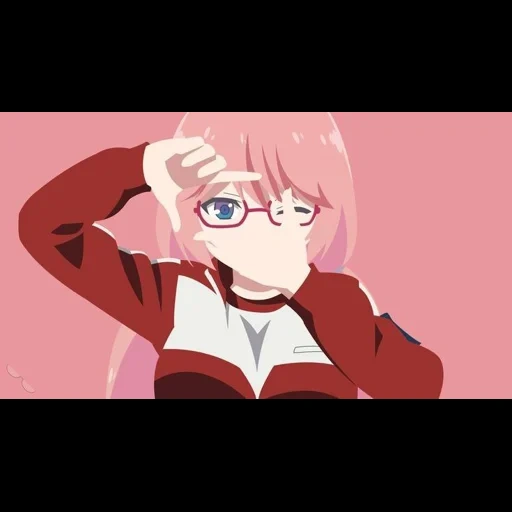 anime, óculos de anime, aira sakura, personagens de anime, bokutachi wa benkyou ga decinai temporada 2