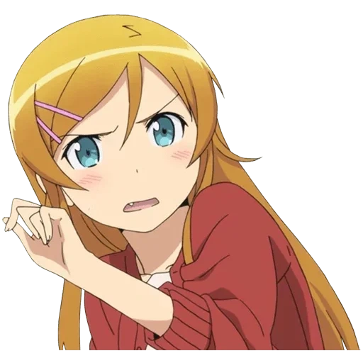 аниме, кирино косака, цундере кирино, oreimo alpha omega, кирино косака кёсукэ косака 18