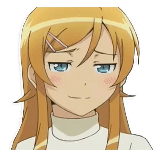 smug флексер, oreimo kirino, кирино косака, аниме умиление, ну не может моя сестрёнка быть такой милой