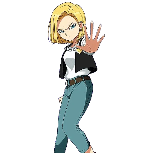 android 18, anime girls, personagens de anime, dragon pearls, dragão bol android 18