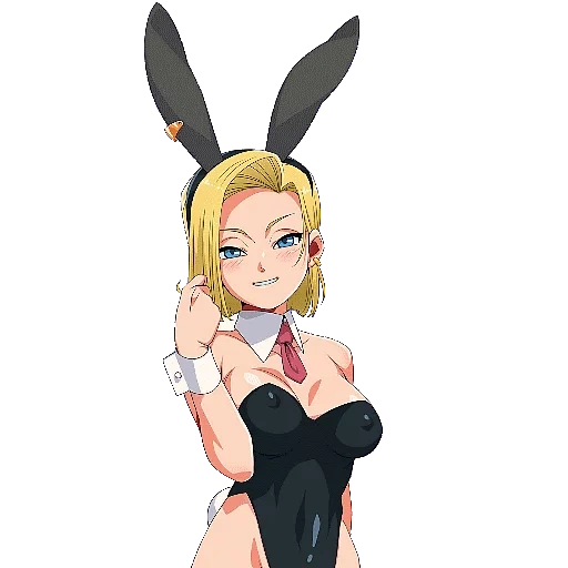 android 18, dragon ball, papel de animación