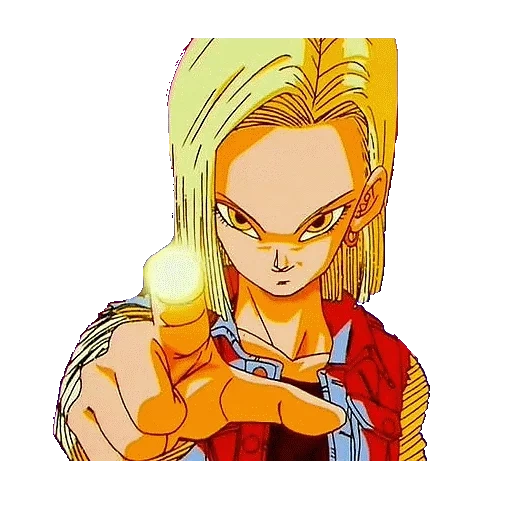 anime, android 18, dragon ball, dragon ball z 18, kuririn android 18