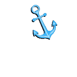 le armature, segno di ancoraggio, ancoraggi per navi, ancoraggio su sfondo bianco, ancora blu