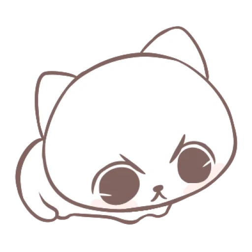 gato, dibujos de kawaii, cachorros de malvavisco, los dibujos de kawaii son ligeros, los dibujos de bocetos son nyasty