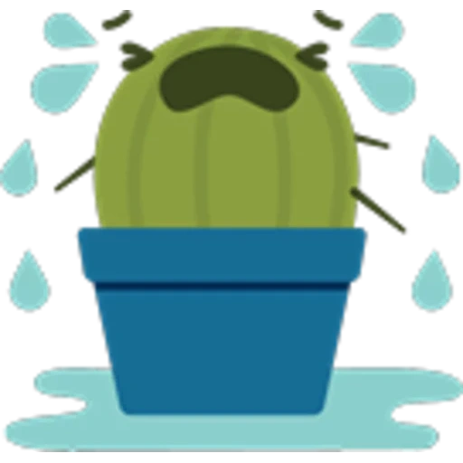 kaktus, stachelig, jack cactus, süßer kaktus, glücklicher kaktus