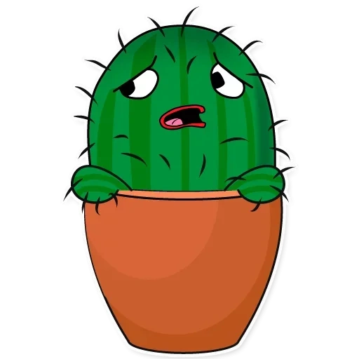 cactus, cactus malvagio, un cactus allegro