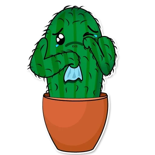 cactus, cactus malvagio, un cactus allegro, cactus triste
