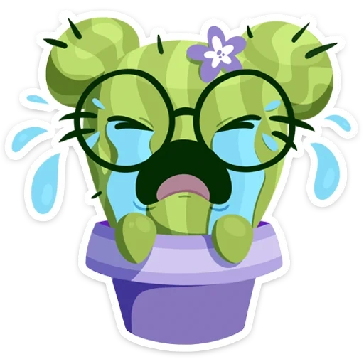 cactus, cactus, domestic plant, fictional character