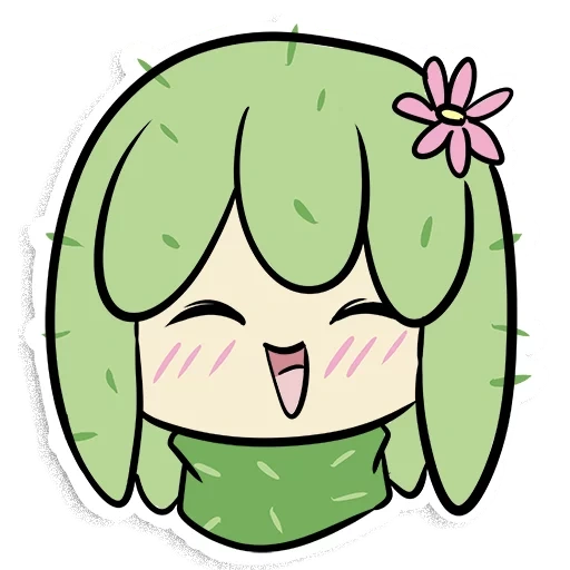 cactus, cactus, cactus sile, cactus chan, el anime cactus