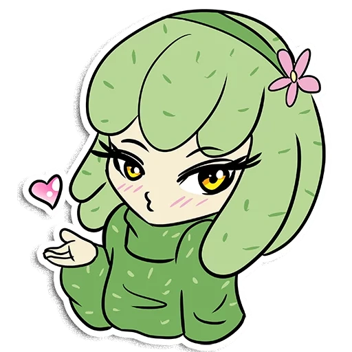 cactus, cactus, cactus sile, cactus chan, l'anime di cactus