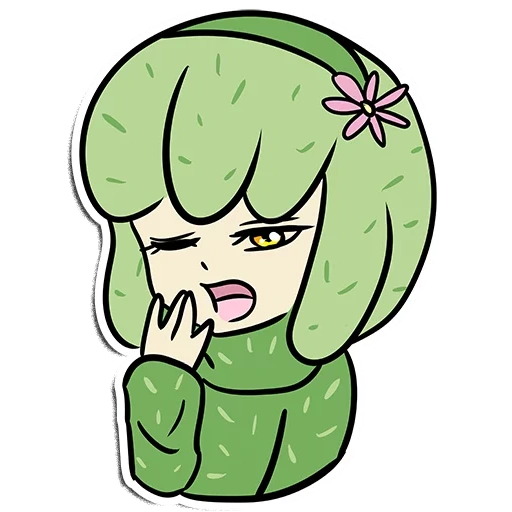 cactus, cactus, cactus sile, cactus chan, l'anime di cactus