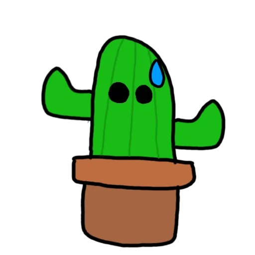 cactus, calvo cactus, bocetos de cactus, cactus kawaii, cactus kawaii