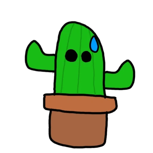 cacto, cacto careca, cacto, cactus de kawai, cactus de kawai