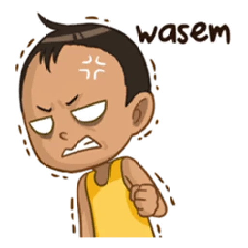 anime, kartun, emoji mem, gambar lucu