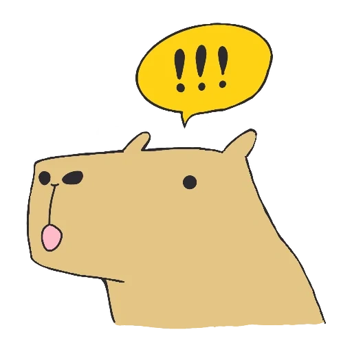 cappy stickers, telegram stickers, capybara stickers, stickers, telegram stickers