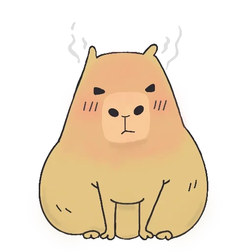 autocollants cappy, autocollants, capybara stickers, télégramme autocollant, autocollants telegram