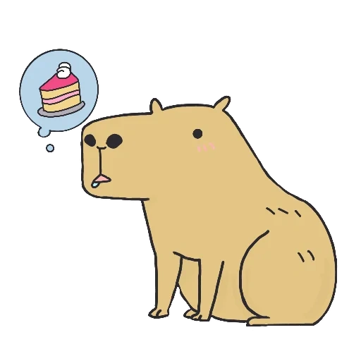 adesivos capybara, capybara desenho, capybars, capibara querida, capybara adesivos vk