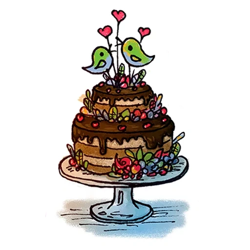 der kuchen, der kuchen, die kuchenblume, das muster des kuchens, illustration des kuchens