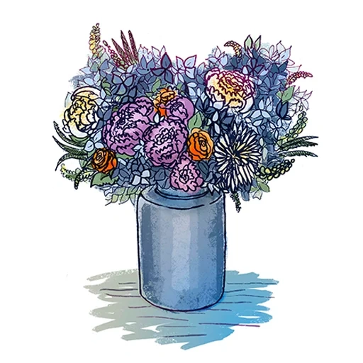 bouquet, fleurs, bouquet de fleurs, bouquet de kvitiv