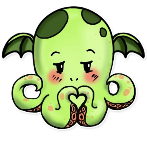 ktulhu, avatar ktulhu, ktulhu emoji, ikon kthulhu icq