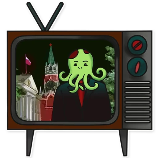 ktulhu, televisi, zombie tv, silento watch me, hubungi cthulhu dark storners the earth